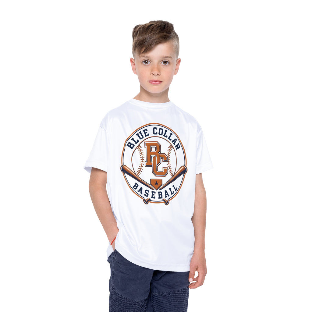 Blue Collar Baseball Kids Jersey - RC Logo Athletic Tee