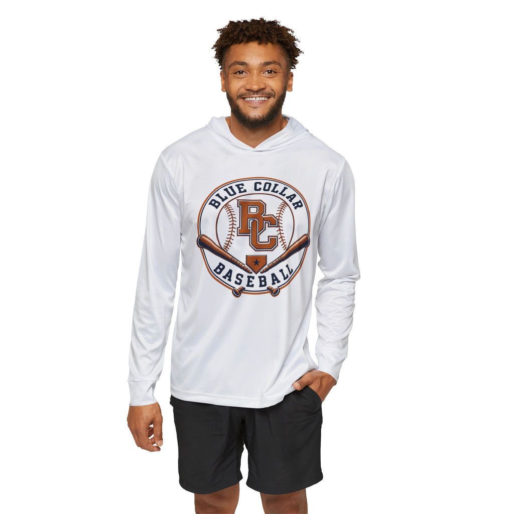 Blue Collar Baseball Performance Hoodie — "BC" Logo Warmup Hoodie