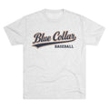 Blue Collar Baseball Tee — Vintage Script Baseball T-Shirt
