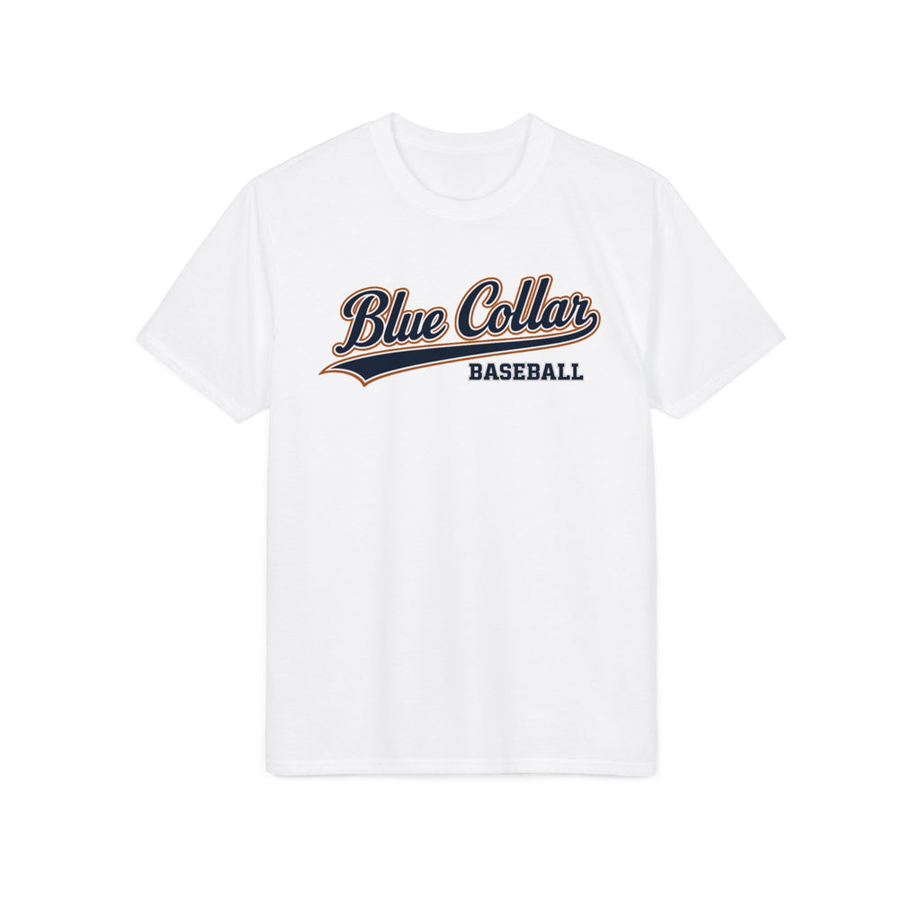 Blue Collar Baseball T-Shirt 100% poly