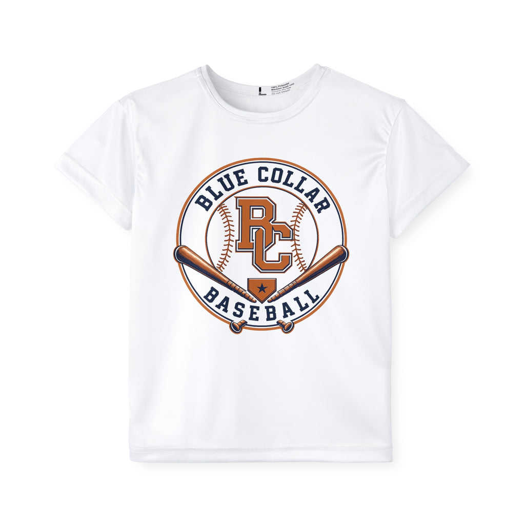 Blue Collar Baseball Kids Jersey - RC Logo Athletic Tee