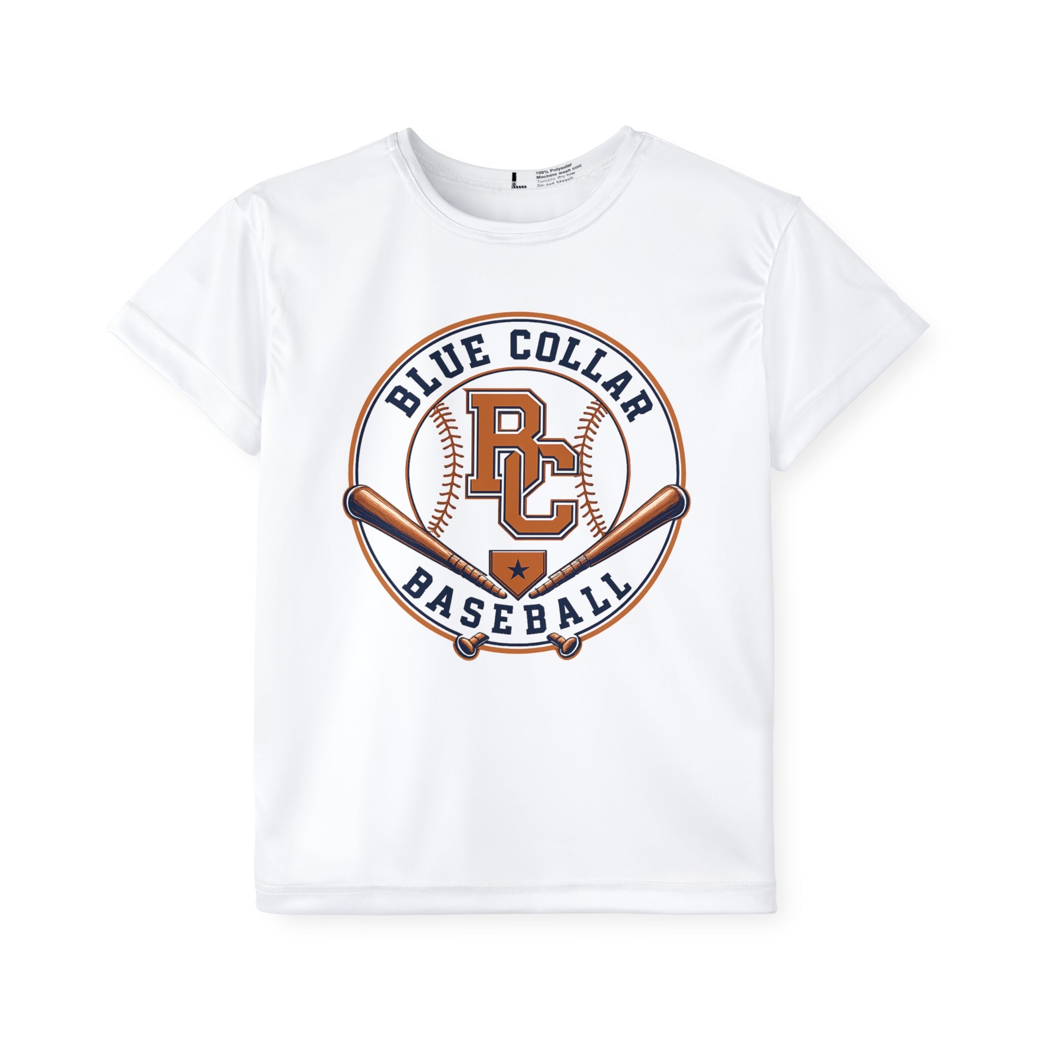 Blue Collar Baseball Kids Jersey - RC Logo Athletic Tee