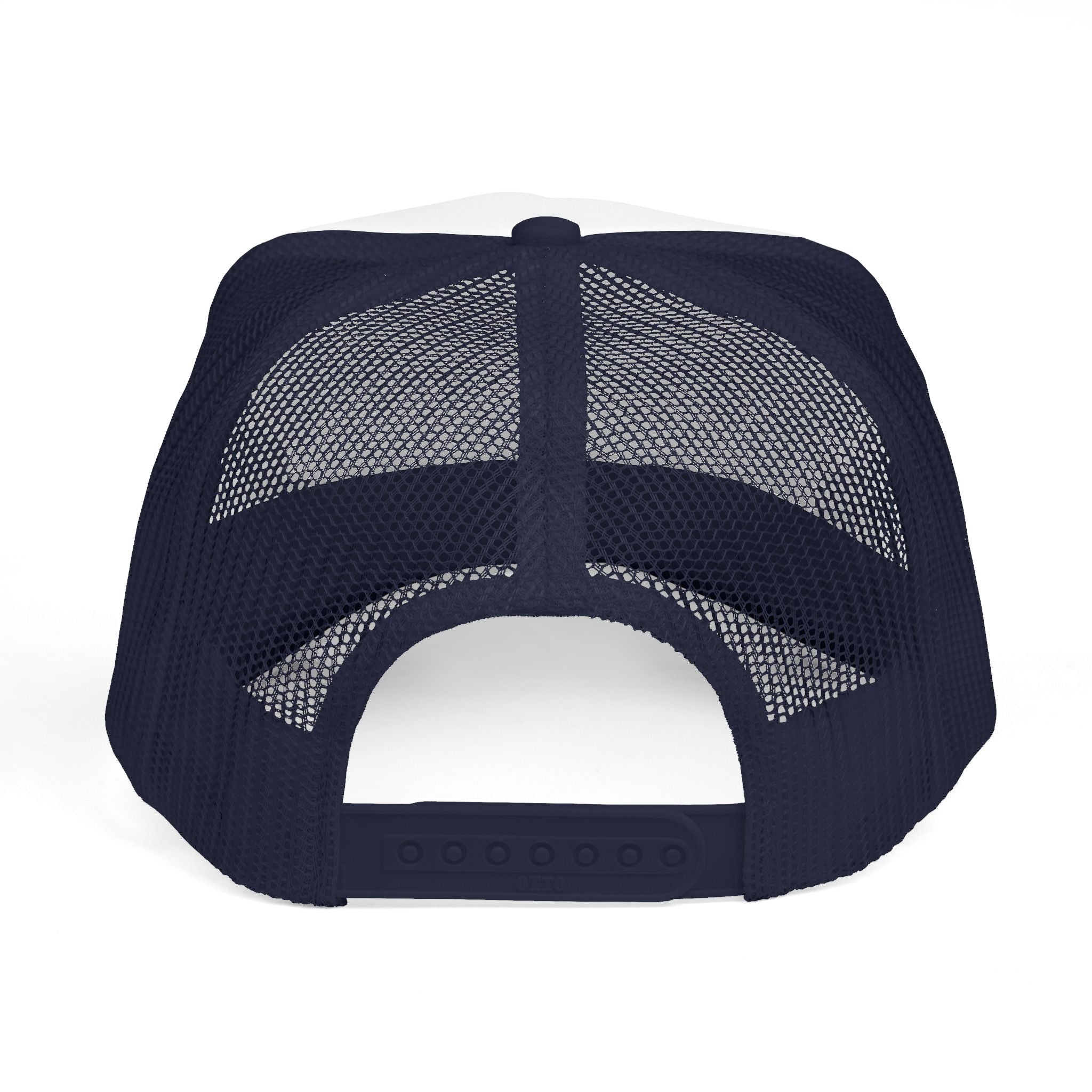 Blue Collar Baseball Trucker Cap — Vintage Athletic Mesh Hat