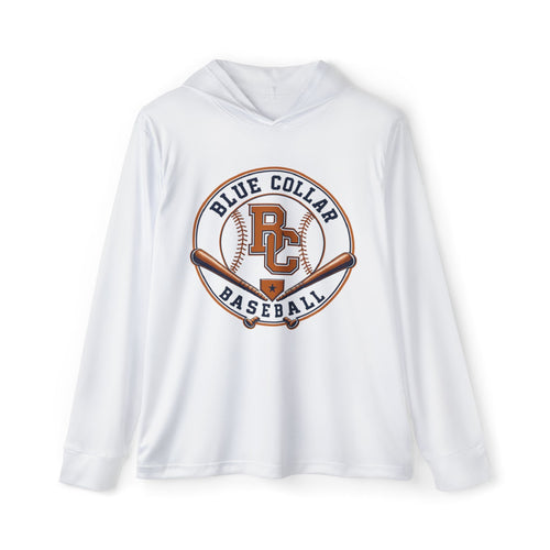 Blue Collar Baseball Performance Hoodie — "BC" Logo Warmup Hoodie